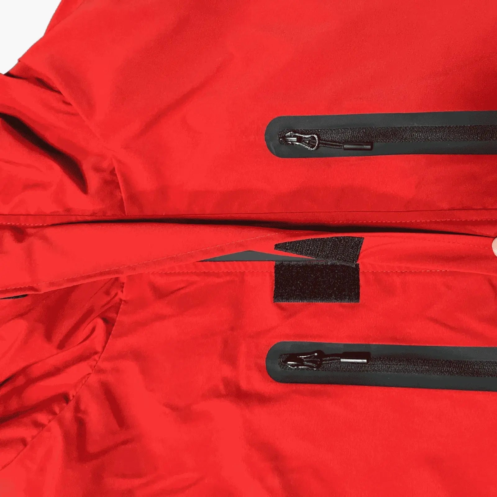 Vermilion Nylon Track Pants '26 – Hoodie in Red | Eido Official