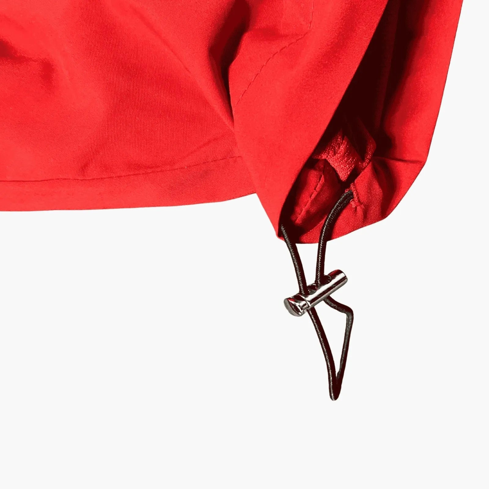 Vermilion Nylon Track Pants '26 – Hoodie in Red | Eido Official